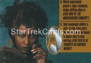 Star Trek 30th Anniversary Kellogg’s Trading Card 25
