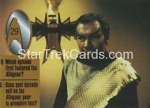 Star Trek 30th Anniversary Kellogg’s Trading Card 29