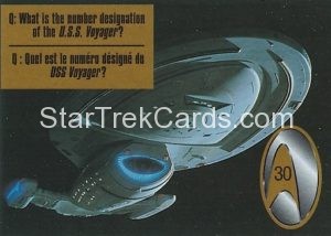 Star Trek 30th Anniversary Kellogg’s Trading Card 30