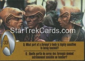 Star Trek 30th Anniversary Kellogg’s Trading Card 33