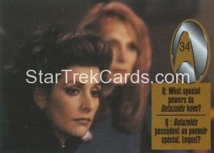 Star Trek 30th Anniversary Kellogg’s Trading Card 34