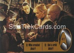 Star Trek 30th Anniversary Kellogg’s Trading Card 41