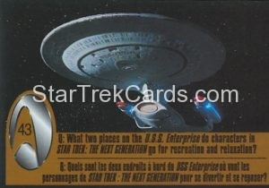 Star Trek 30th Anniversary Kellogg’s Trading Card 43