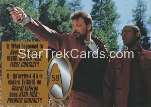 Star Trek 30th Anniversary Kellogg’s Trading Card 58