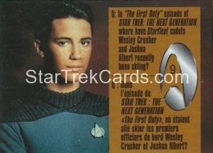 Star Trek 30th Anniversary Kellogg’s Trading Card 9