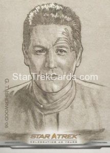 Star Trek 40th Anniversary Trading Card FP29