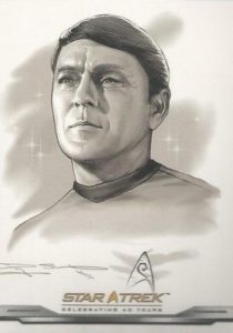 Star Trek 40th Anniversary Trading Card FP4