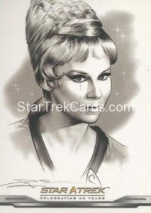 Star Trek 40th Anniversary Trading Card FP9