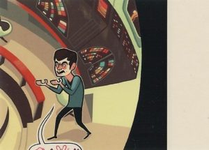 Star Trek 50 Artists 50 Years Trading Card 11