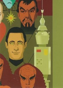 Star Trek 50 Artists 50 Years Trading Card 24