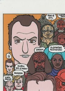 Star Trek 50 Artists 50 Years Trading Card 37