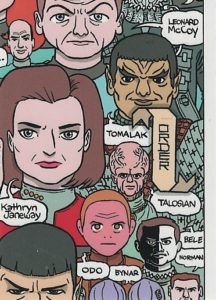 Star Trek 50 Artists 50 Years Trading Card 42