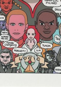 Star Trek 50 Artists 50 Years Trading Card 44