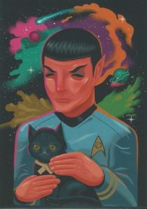 Star Trek 50 Artists 50 Years Trading Card 64
