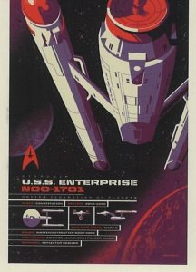 Star Trek 50 Artists 50 Years Trading Card 90