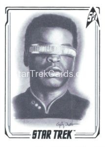 Star Trek 50th Anniversary Trading Card A17
