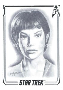 Star Trek 50th Anniversary Trading Card A45