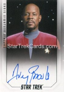 Star Trek 50th Anniversary Trading Card Autograph Avery Brooks