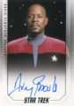 Star Trek 50th Anniversary Trading Card Autograph Avery Brooks