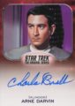 Star Trek 50th Anniversary Trading Card Autograph Charlie Brill