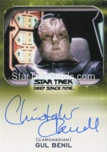 Star Trek 50th Anniversary Trading Card Autograph Christopher Carroll