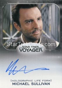 Star Trek 50th Anniversary Trading Card Autograph Fintan McKeown