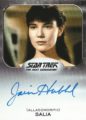 Star Trek 50th Anniversary Trading Card Autograph Jamie Hubbard