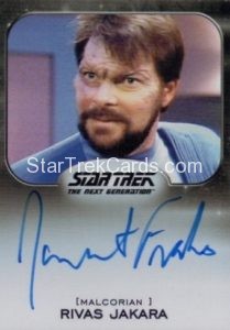Star Trek 50th Anniversary Trading Card Autograph Jonathan Frakes