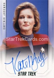 Star Trek 50th Anniversary Trading Card Autograph Kate Mulgrew