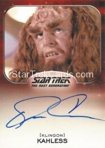 Star Trek 50th Anniversary Trading Card Autograph Kevin Conway