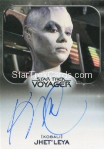 Star Trek 50th Anniversary Trading Card Autograph Kim Rhodes