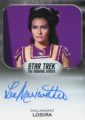 Star Trek 50th Anniversary Trading Card Autograph Lee Meriwether Blue Ink