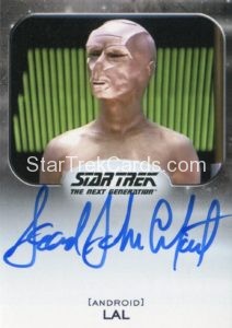 Star Trek 50th Anniversary Trading Card Autograph Leonard John Crofoot