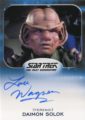 Star Trek 50th Anniversary Trading Card Autograph Lou Wagner