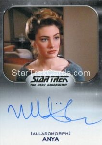 Star Trek 50th Anniversary Trading Card Autograph Madchen Amick