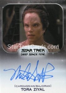 Star Trek 50th Anniversary Trading Card Autograph Melanie Smith