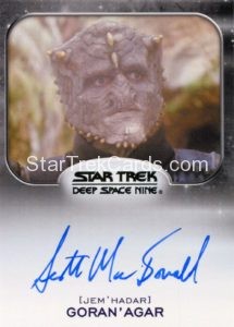 Star Trek 50th Anniversary Trading Card Autograph Scott MacDonald