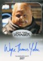 Star Trek 50th Anniversary Trading Card Autograph Wayne Thomas Yorke