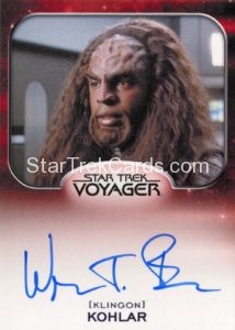 Star Trek 50th Anniversary Trading Card Autograph Wren T Brown