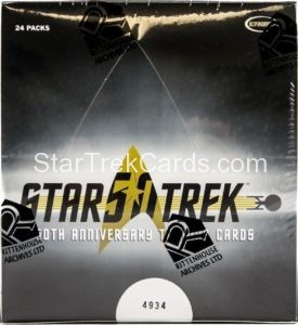 Star Trek 50th Anniversary Trading Card Box