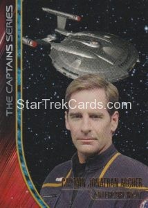 Star Trek 50th Anniversary Trading Card Captain Jonathan Archer Case Topper