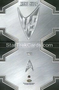 Star Trek 50th Anniversary Trading Card ERC1 Back