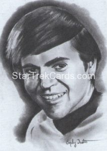 Star Trek 50th Anniversary Trading Card Emily Tester ArtiFEX Original Artwork Ensign Chekov 1