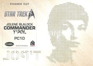 Star Trek 50th Anniversary Trading Card PC10 Back