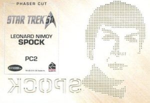 Star Trek 50th Anniversary Trading Card PC2 Back