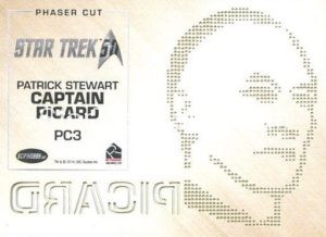 Star Trek 50th Anniversary Trading Card PC3 Back