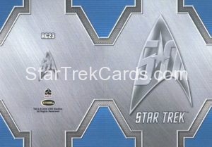 Star Trek 50th Anniversary Trading Card RC23 Back