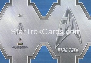 Star Trek 50th Anniversary Trading Card RC3 Back