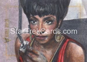 Star Trek 50th Anniversary Trading Card Sketch Debbie Jackson Alternate