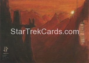 Star Trek 50th Anniversary Trading Card Sketch Jason Potratz